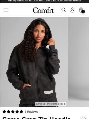 Comfrt camo cropped zip hoodie and jogger pants set size small